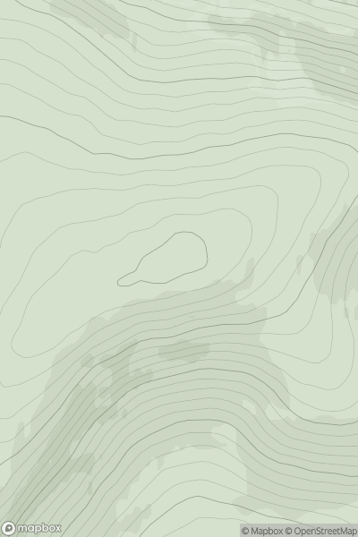Thumbnail image for Black Hill [Braemar to Montrose] [NO163718] showing contour plot for surrounding peak